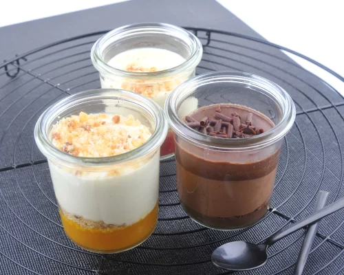 Sweet glass jars