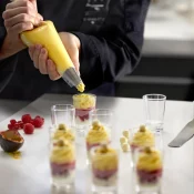 Piping bags and product