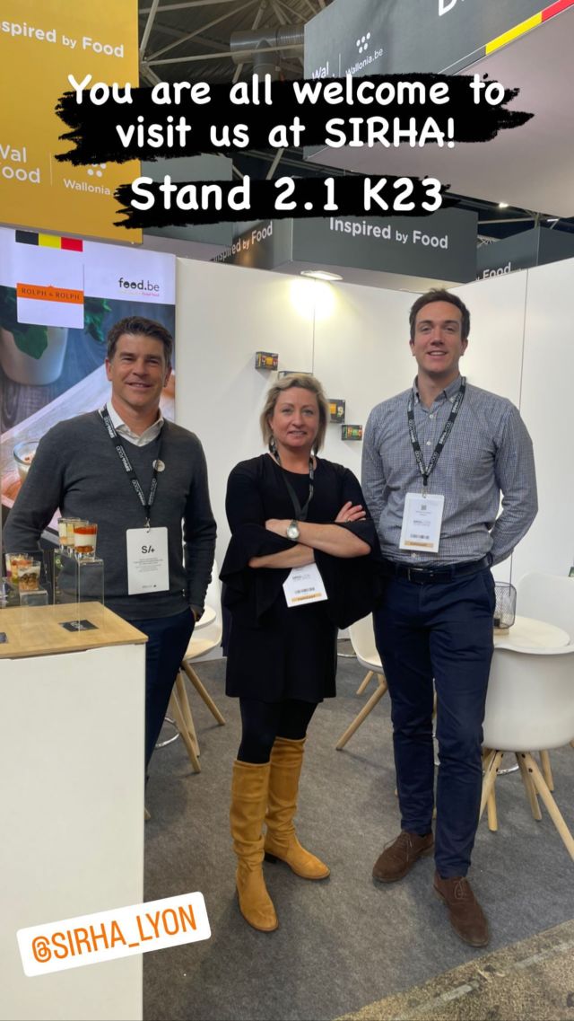We look forward to meeting you at #sirha2023 and tasting our new products. Come and visit us at booth 2.1K23.

Nous sommes impatients de vous rencontrer à l’occasion du #SIRHA2023 et vous faire découvrir nos nouveaux produits. Venez nous rendre visite Stand 2.1K23.